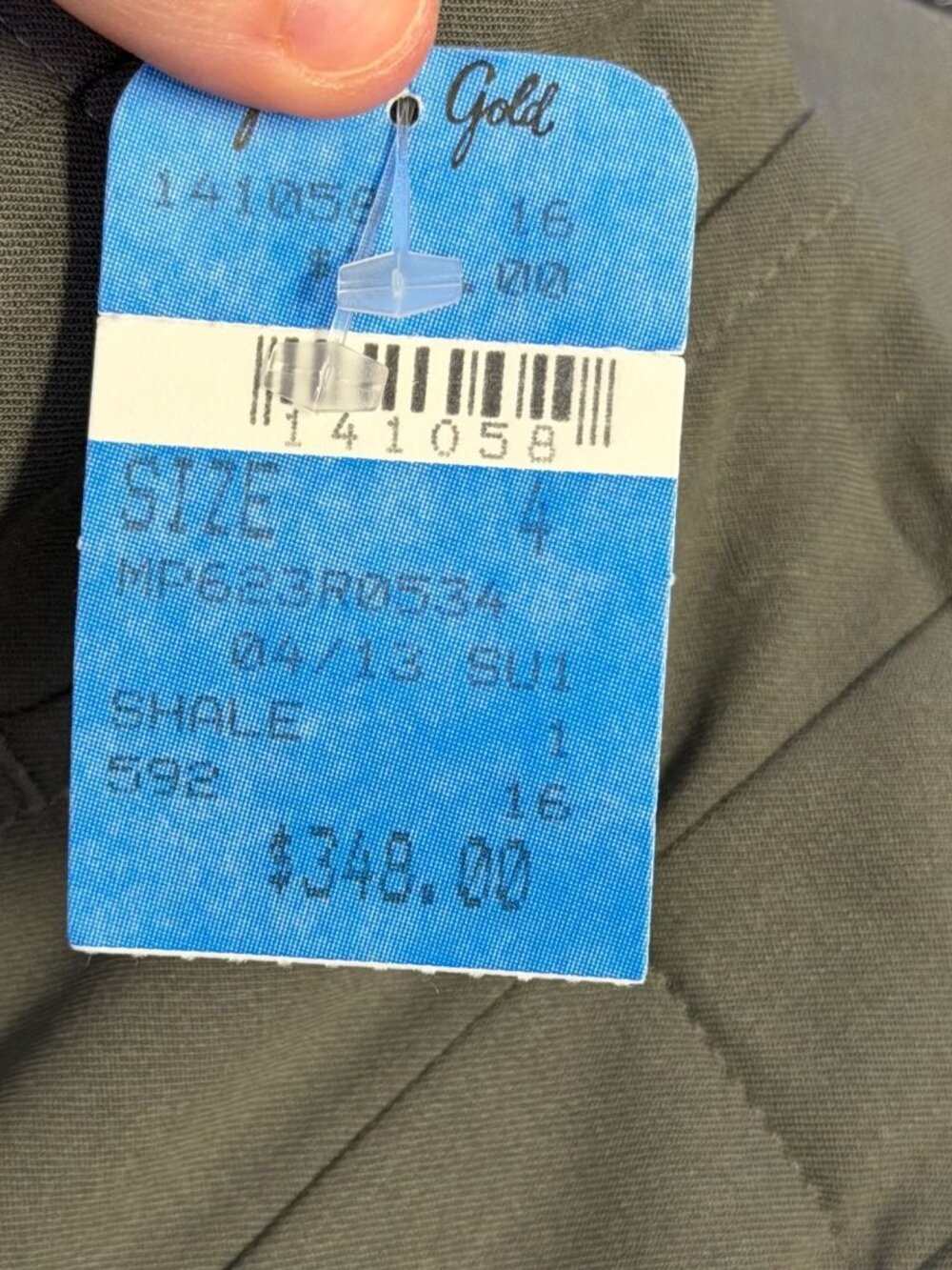 NWT Lafayette 148 New York Shale Wide-Leg Pleated Pants 4 - Picture 6 of 6